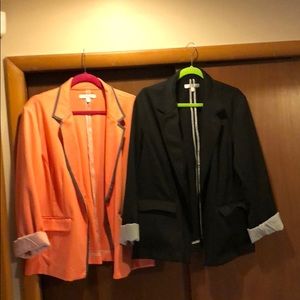 Bundle of 2 2xl polyester blazers